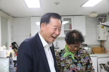 자원봉사캠프 반찬 봉사