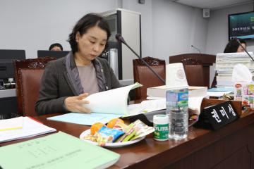 2015년 행정사무감사(도시건설위원회)