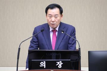 제310회 임시회 제1차 본회의(개회식)