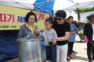 관악산 꿀벌의 선물 채밀행사